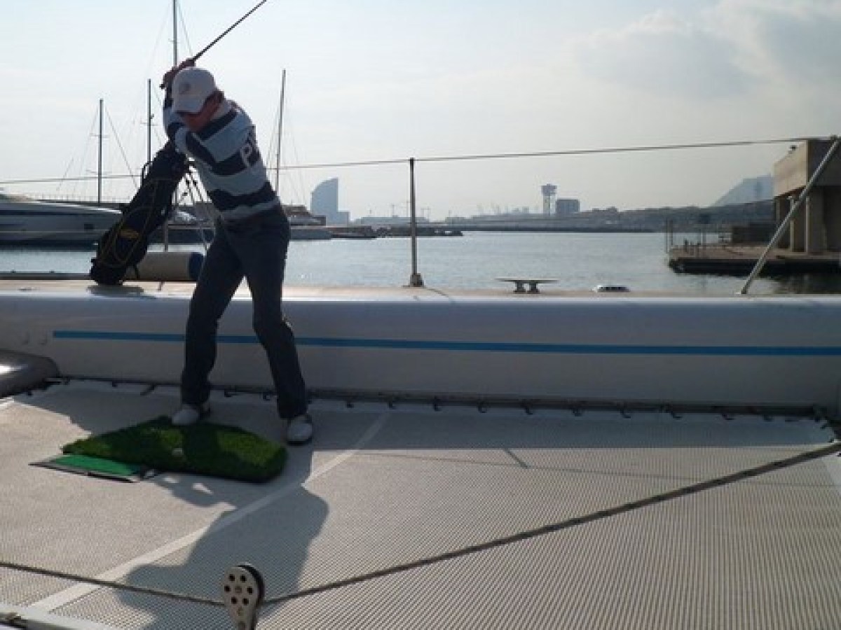Golf Fishing en alta mar