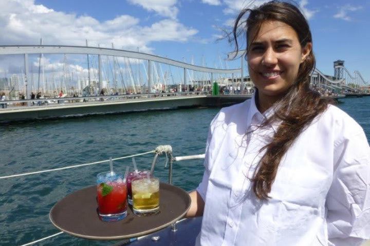 a person standing in front of a body of water